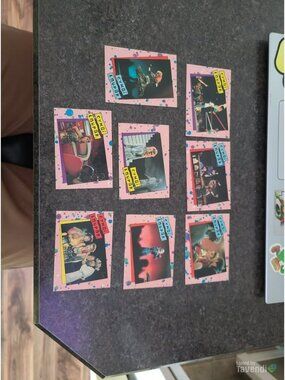 1985 Cyndi Lauper Topps Bubble Gum Cards Lot of 8